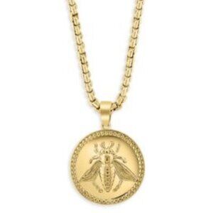 Effy 14K Yellow Goldplated Sterling Silver 925 Bee Pendant